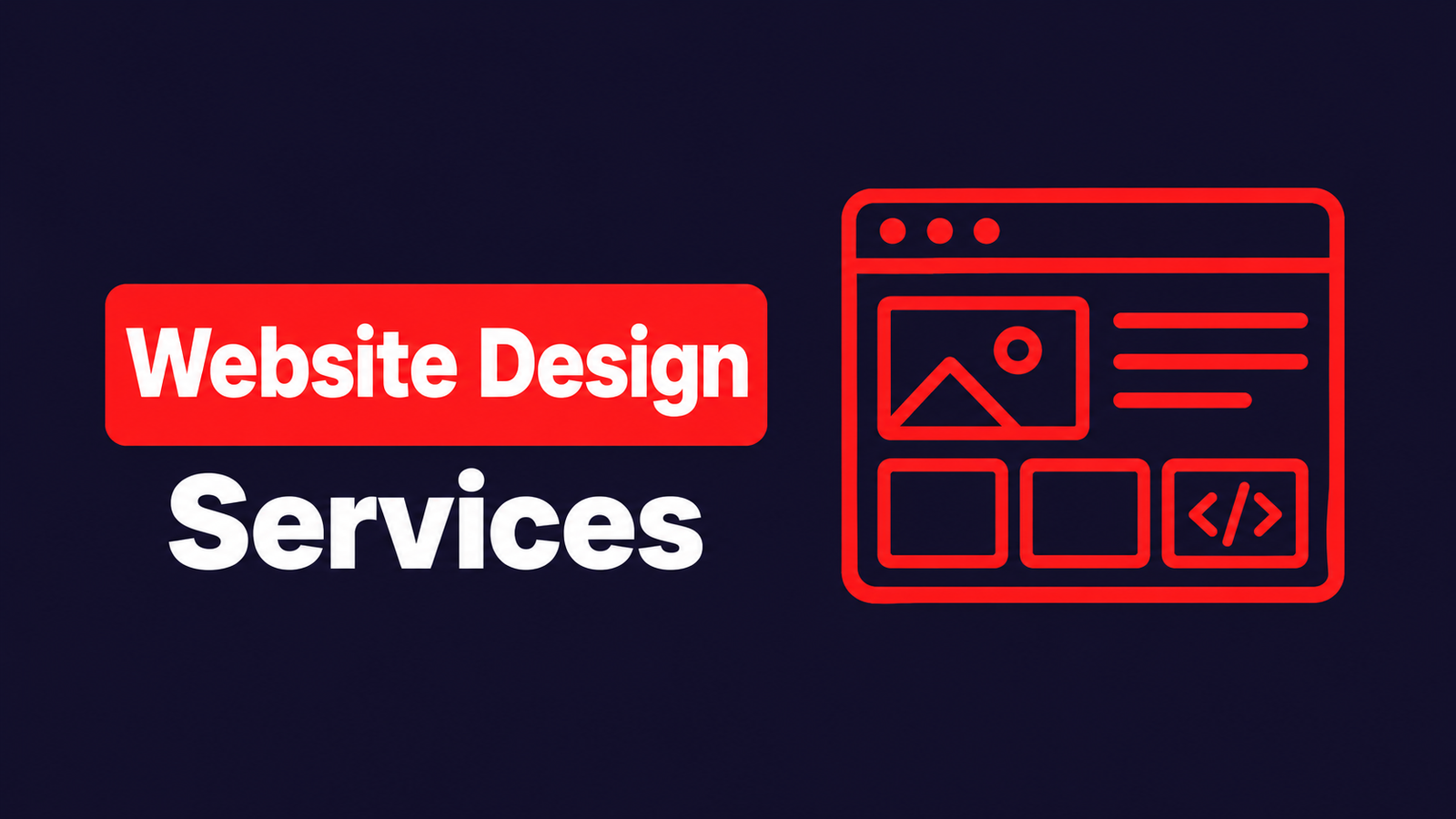 Professional business website design displayed on desktop and mobile screens
